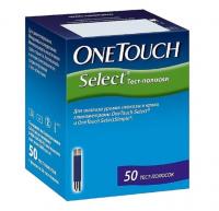 Тест-полоски для глюкометра LifeScan One Touch Select №50 